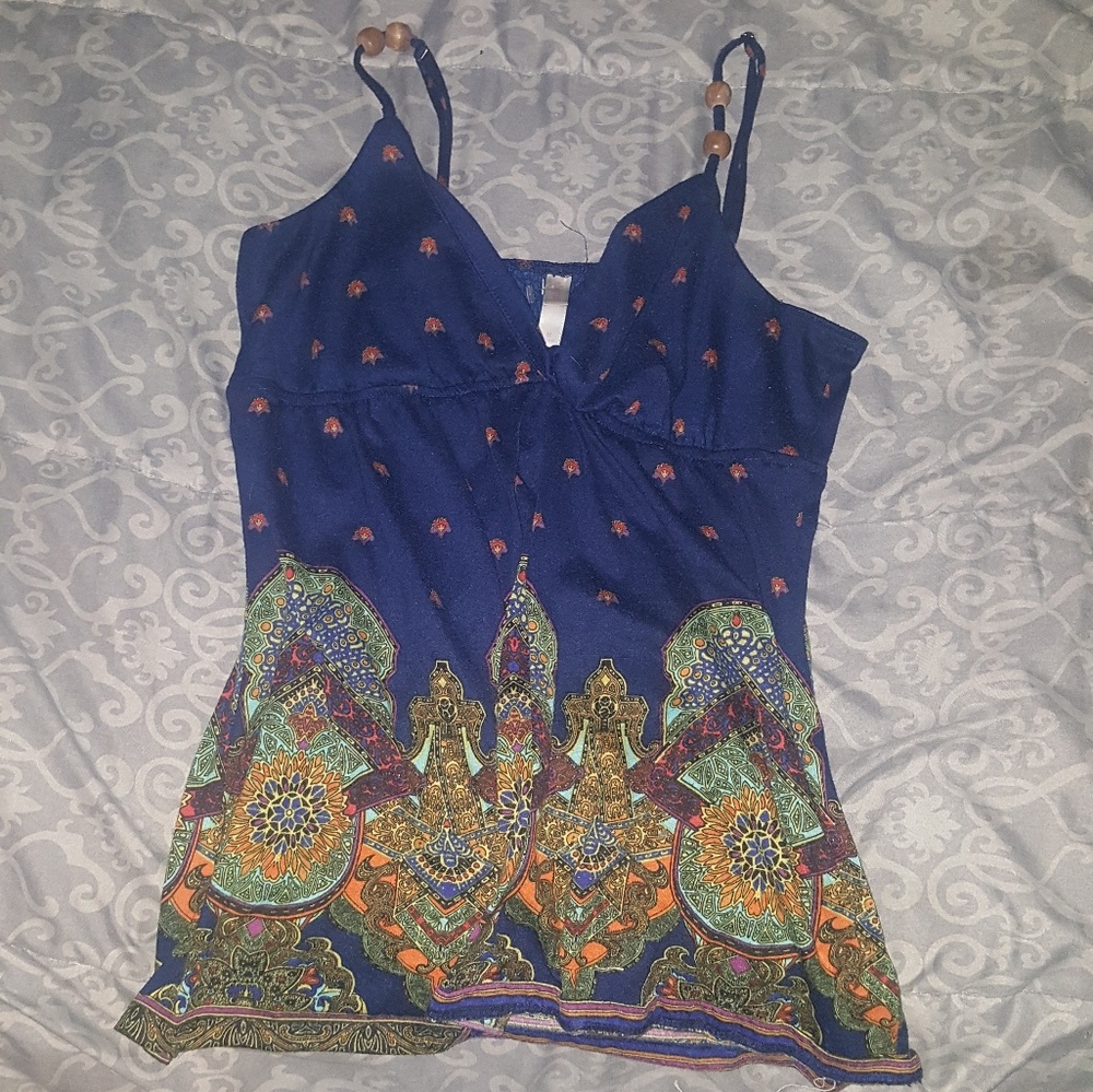 Spaghetti strap tank top